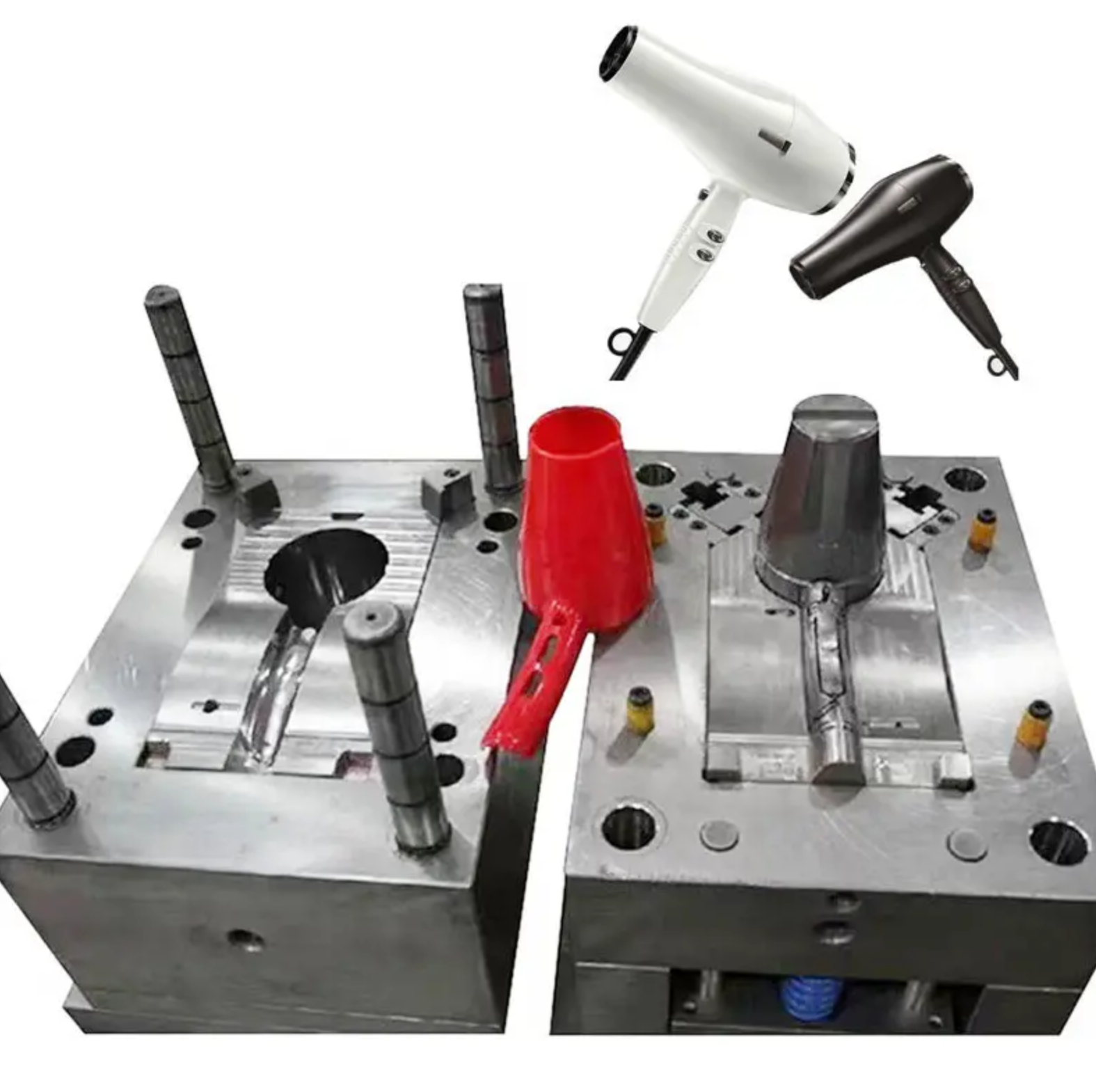 hair dryer injection molding mold 