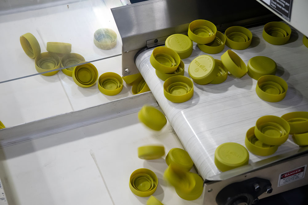 injection molding product for food industry bottle caps