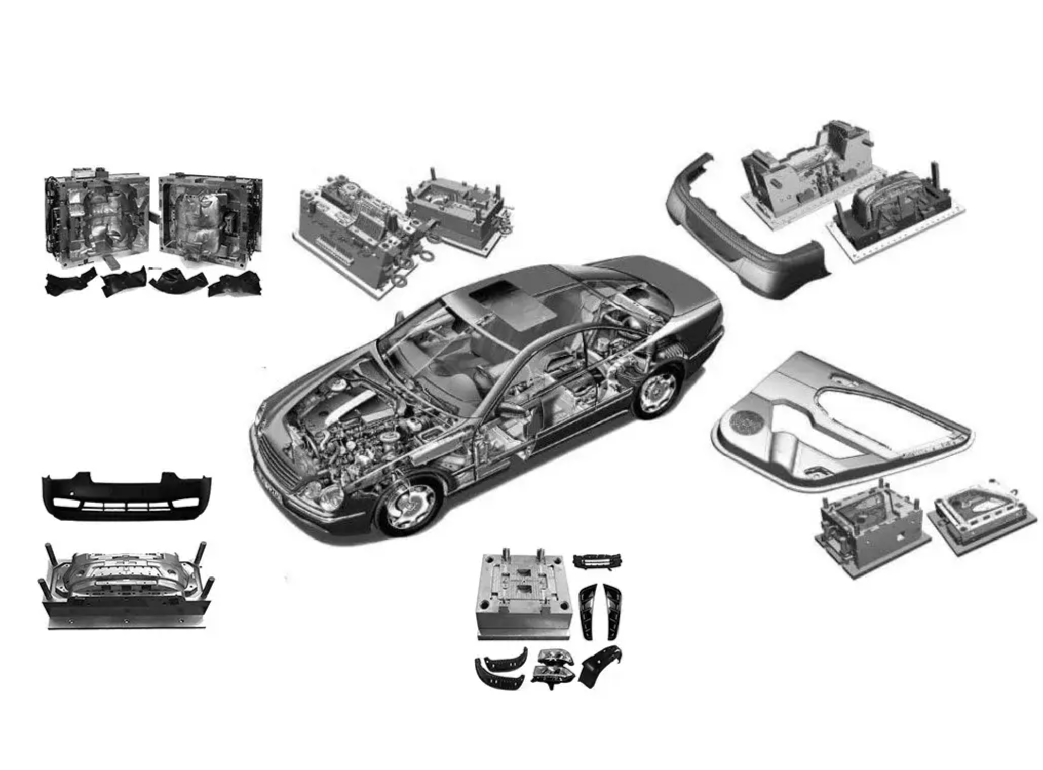 automotive injection molds