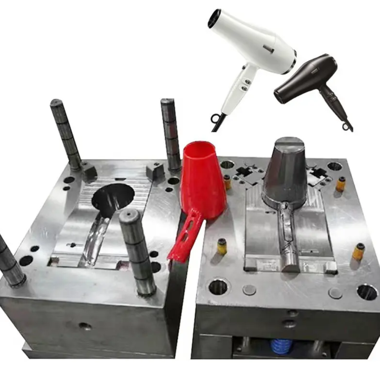 injection molding hair dryer mold