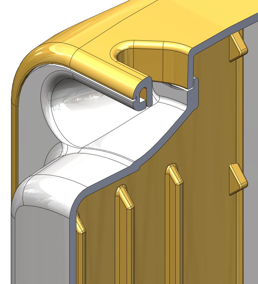 injection molding product development CAD