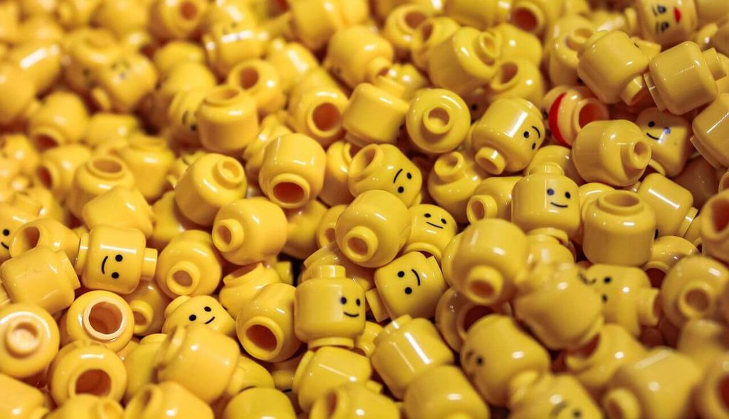 injection molded product lego