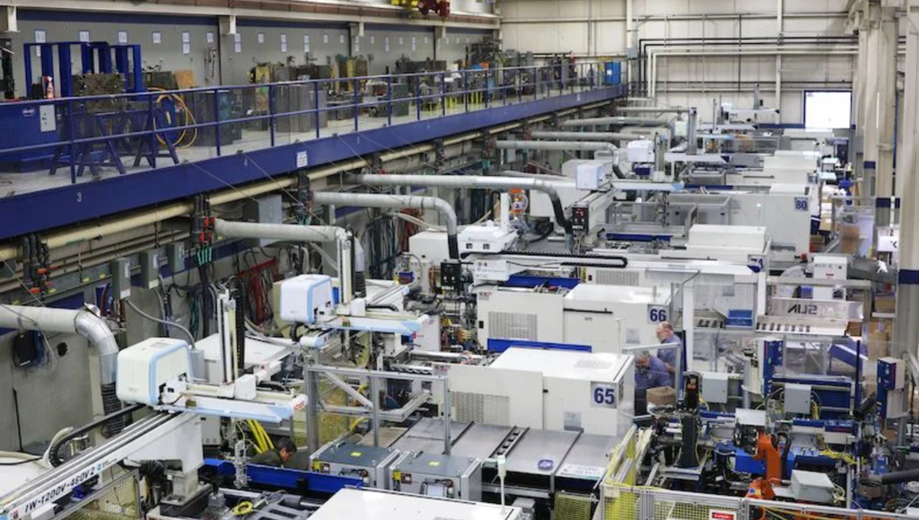 injection molding cooling time