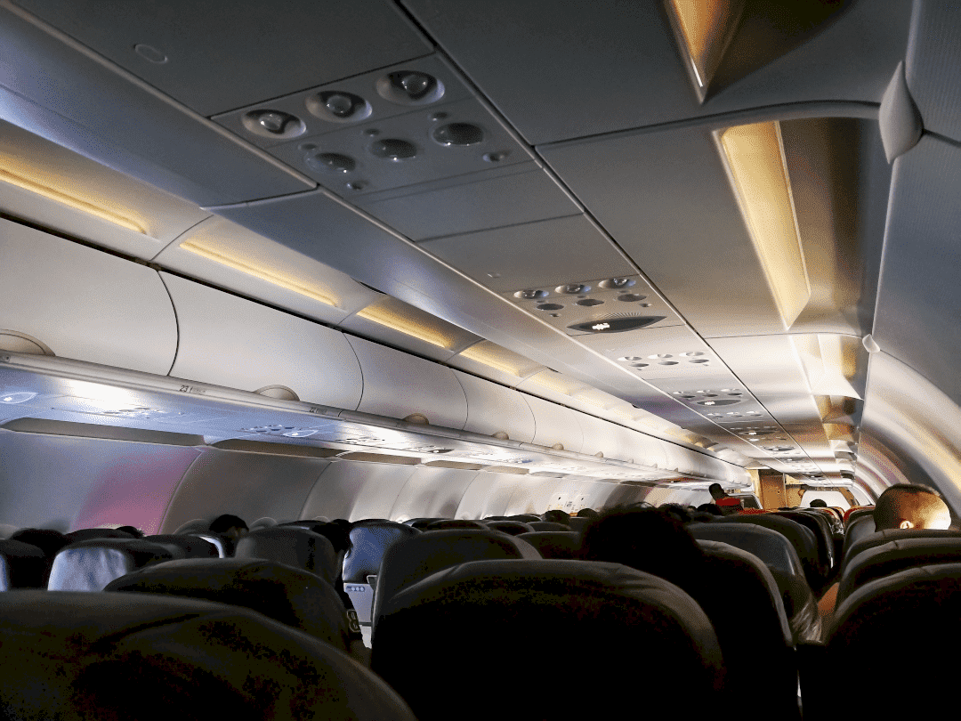 plane interior