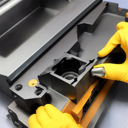 injection molding plastic part assembly