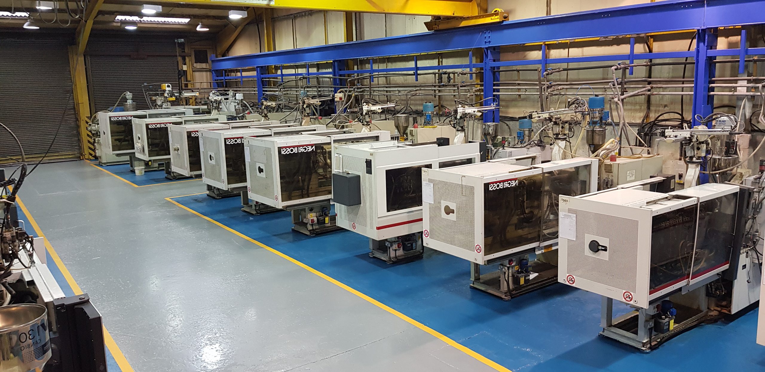 injection molding plant