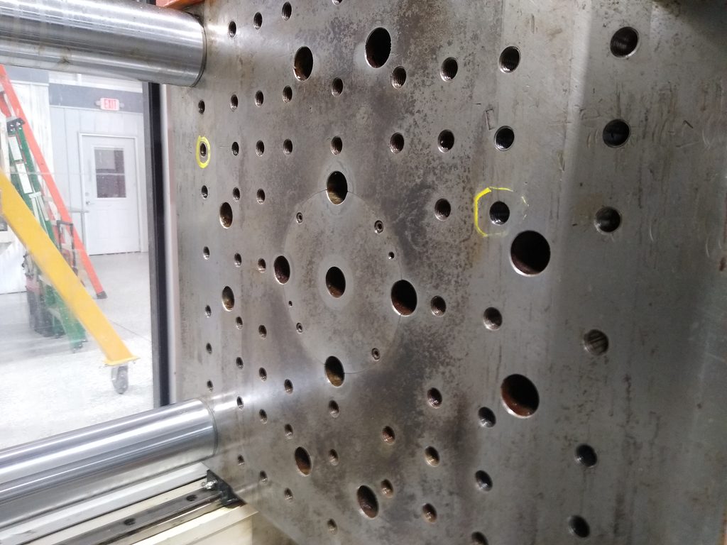 injection molding clamping unit
